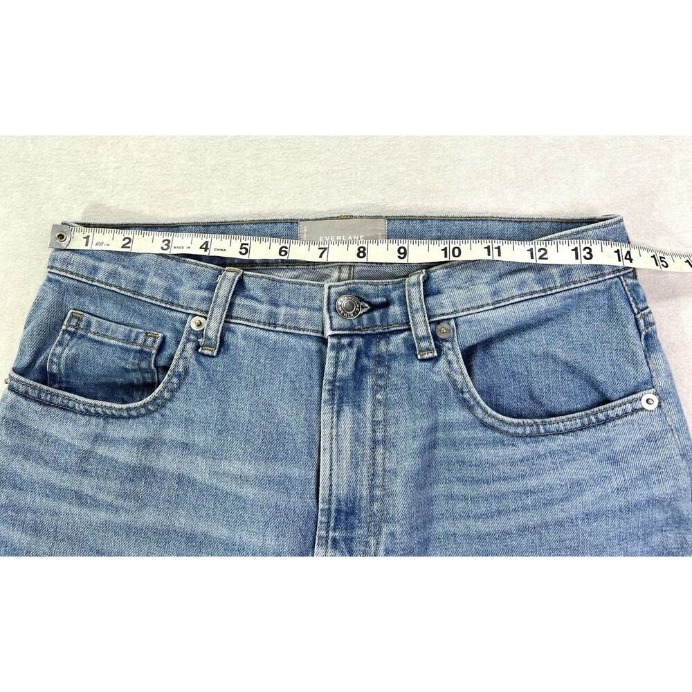 Everlane The Original Cheeky Jean Crop Womens Size 28 Light Blue Stretch - Picture 7 of 10